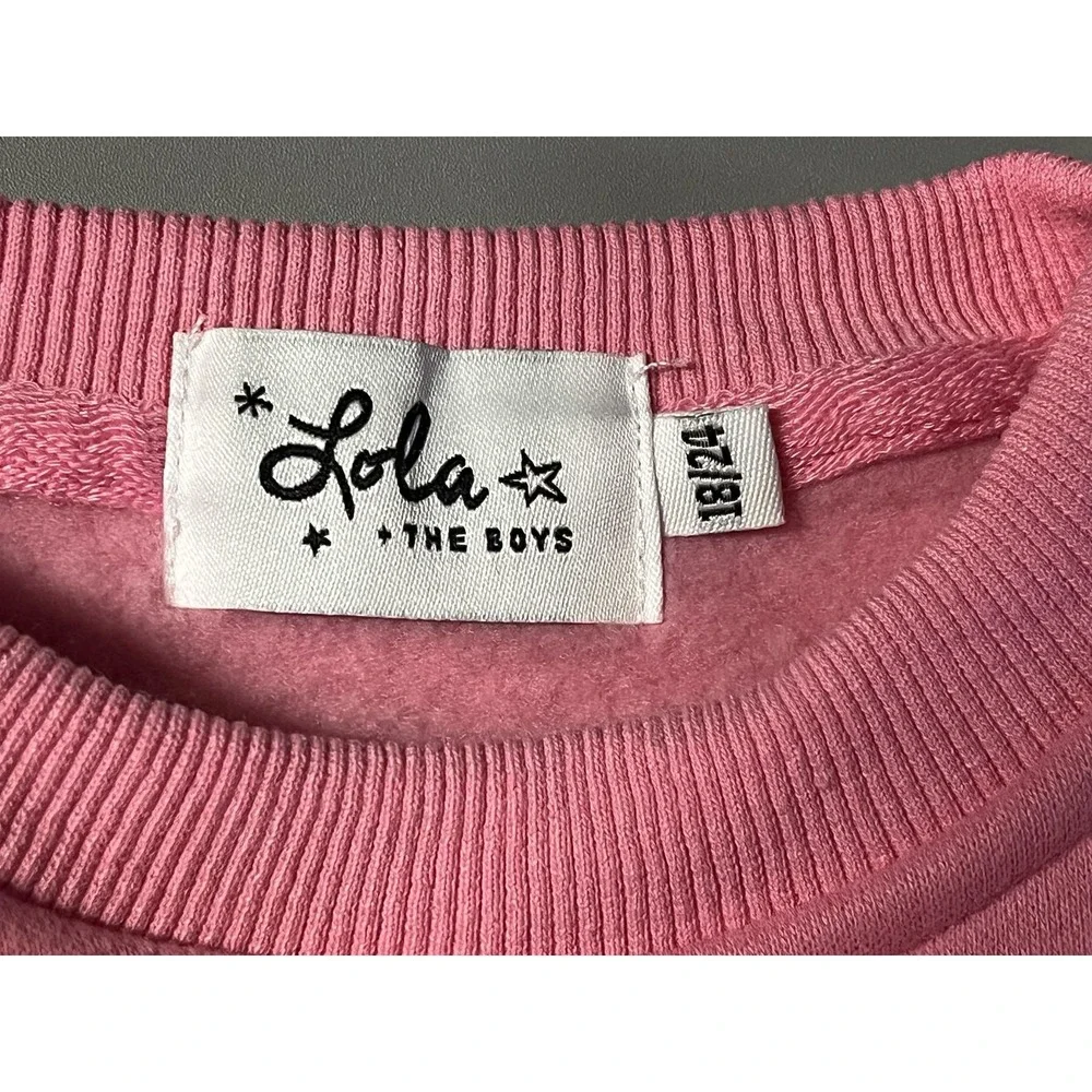 Lola + The Boys Coverall Girls 18-24 Months Pink Fleece Teddy Bear One Piece